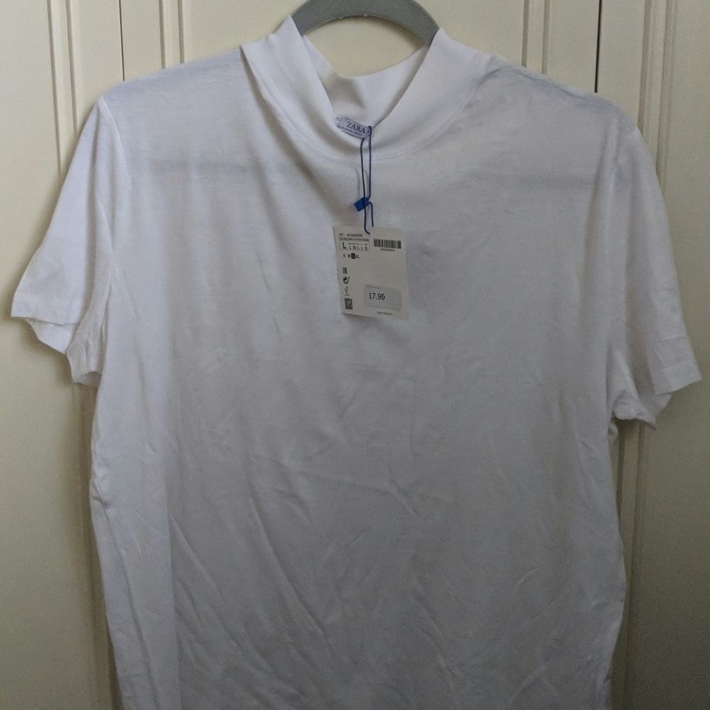 Zara Basics White Shirt